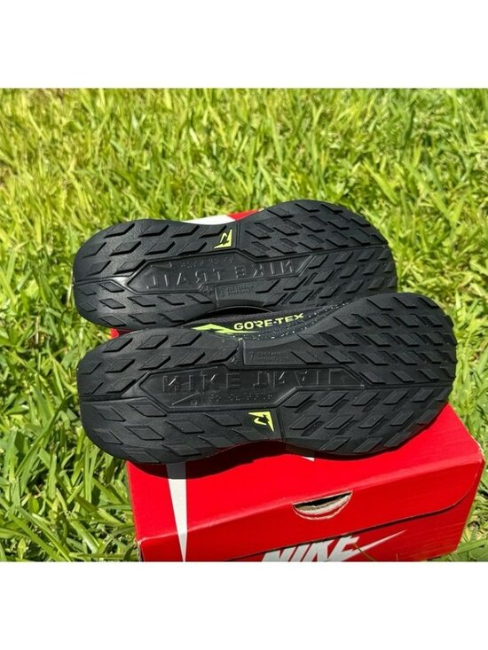 * 7 MEN\'S NIKE PEGASUS TRAIL 5 GTX FQ0908-014 GORE-TEX BLACK VOLT main image 6